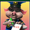 tails of new york piggy symbol