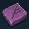 tales of asgard freyas wedding purple stone symbol