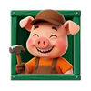 tales of the piggies pig 3 symbol