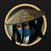tanzakura conical hat symbol
