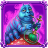 tea party of fortune caterpillar symbol