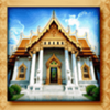 thai flower temple symbol