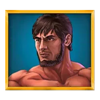 the belt of champion blue fighter symbol