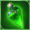 the dark art greenflask symbol