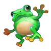 the easter catch frog symbol