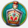 the explosive bandit bottle symbol