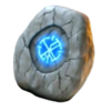 the explosive wizard cat rune stone symbol