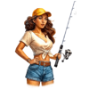 the fin finder girl symbol