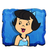 the flintstones rock around the pots betty symbol