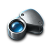 the gem master magnifier symbol