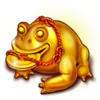 the golden duck frog symbol