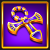 the golden mummy hold and win gold ankh symbol