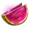 the great clawsby deluxe hold and win watermelon symbol