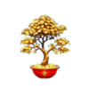 the jade emperor hold and win bonsai symbol