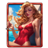 the king of social media champagne woman 1 symbol