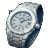 the king of social media diamond watch symbol