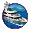 the king of social media luxury yacht symbol