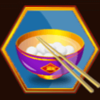the lost temple food symbol