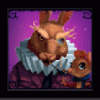 the mad hatters tea party hare and dormouse symbol
