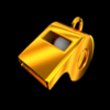the million pound goal whistle symbol