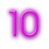 the night racing 10 symbol