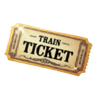 the north star express hold and hit 3x3 train ticket symbol