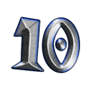 the pig wizard cash lock number 10 symbol