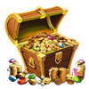 the pig wizard cash lock treasure chest symbol