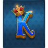 the red queen k symbol