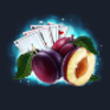 the reel joker plum symbol