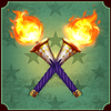 the ringmasters whopping wins torch symbol