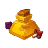 the shining globe gold potion symbol