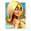 the tipsy tourist beach bonanza hold and win girl symbol