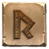 thors hammer srike norse letter4 symbol