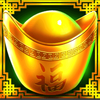 three star fortune gold ingot symbol