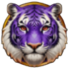 tiger and dragon wild tiger purple symbol