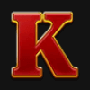 tiger jungle k letter symbol