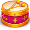 tiger of fortune drum symbol
