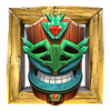 tiki runner gigablox green mask symbol