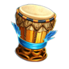 tiki tiki boo boo drum symbol