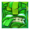 tiki tumble green mask symbol