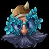 tiki vikings coconut symbol