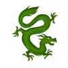 toro shogun green dragon symbol