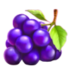 totally hot purple grapes symbol