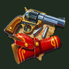 totems of gold gun symbol