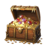 tower of wealth chest symbol
