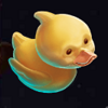 toy box duck yellow symbol