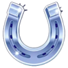 train of gold xmas horseshoe symbol