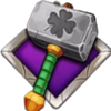 treasure box clans hammer symbol