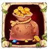 treasure goblin money bag symbol
